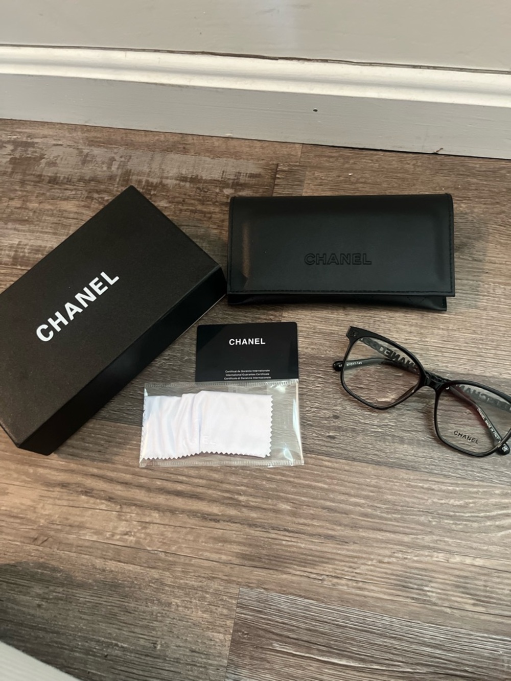 CC Black Cat-Eye Optical Glasses - Picture 3 of 3